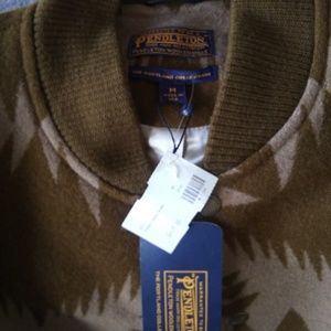Pendleton 100% wool Franklin Varsity Jacket